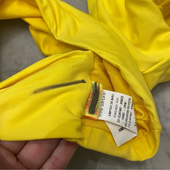 New! SET Agua Bendita Eileen Isabella Puff Sleeve Bikini 10920 12631 - Picture 9 of 16